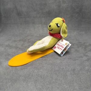 Vintage Remake Dakin Applause Dream Pets Hawaiian Hound Green Dog Surf Board